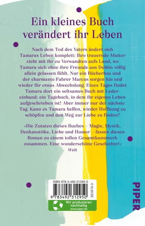 Actual product image Ich schreib dir morgen wieder (German, Cecelia Ahern, Christine Strüh, 2023)