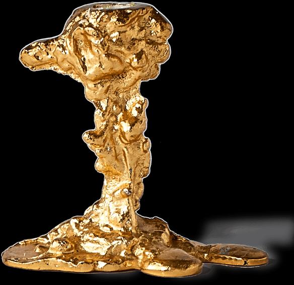 Produktbild Pols Potten Design Kerzenhalter Drip S, Gold