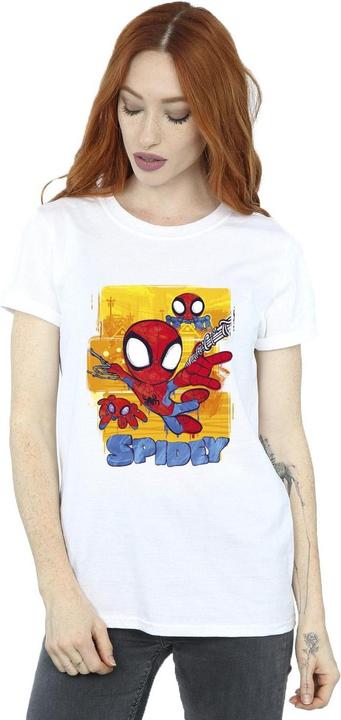 Image du produit - T-shirt SPIDEY AND HIS AMAZING FRIENDS FLYING - Femme (4XL)
