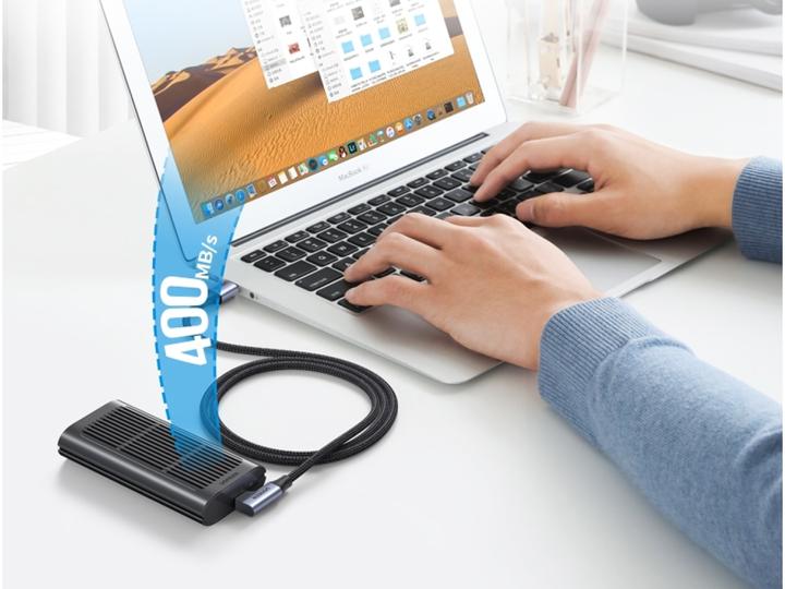 Immagine prodotto Ugreen Cavo angolare da USB a USB-C US385, 3A, 1m (nero) (1 m, USB 3.0)