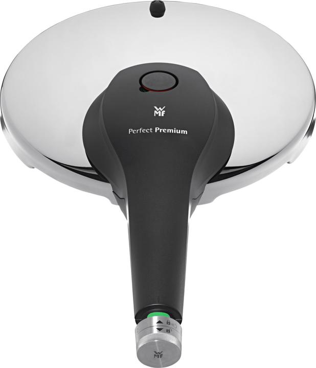 Produktbild WMF Schnellkochtopf- Set PERFECT PREMIUM silberfarben (22 cm, Dampfkochtopf, Edelstahl)