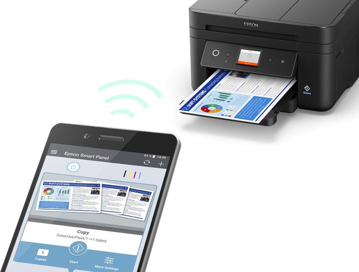 Actual product image Epson WorkForce WF-2880DWF (Ink, Colour)
