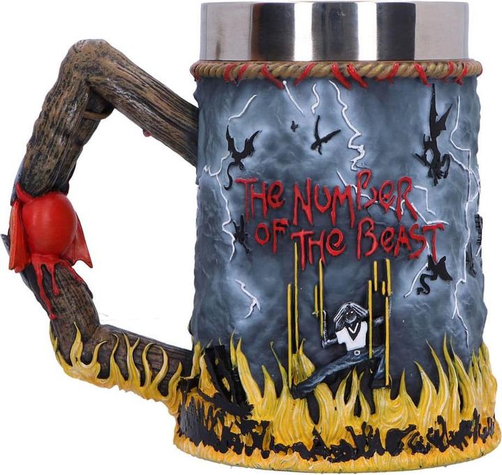 Actual product image Nemesis Now Iron Maiden jug The Number of the Beast