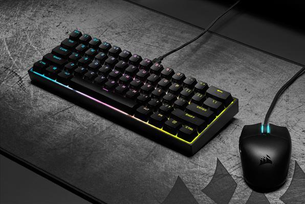 Produktbild Corsair K65 RGB Mini (CH, Kabelgebunden)