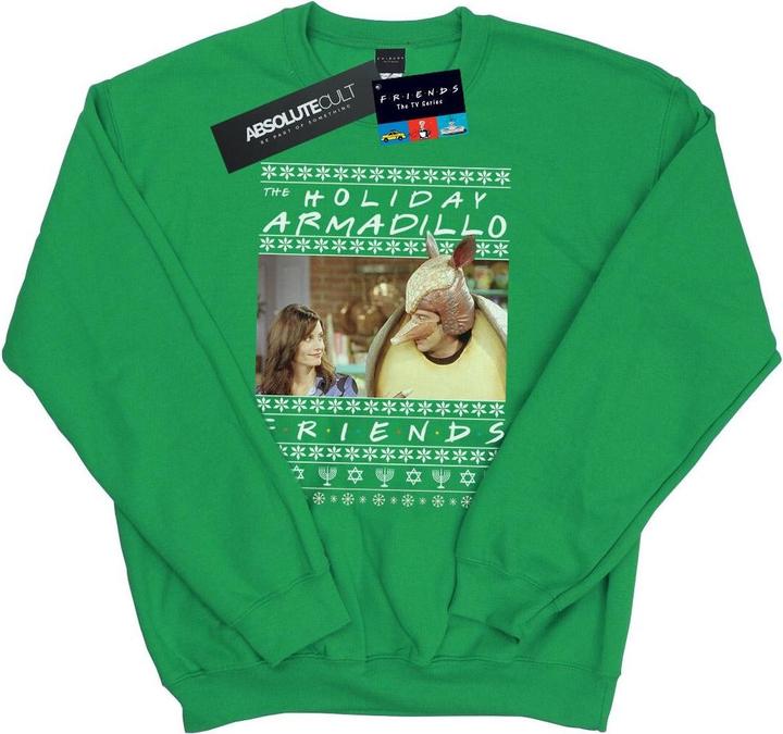 Friends Fair Isle Holiday Armadillo Sweatshirt (XXL)