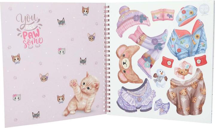 Image du produit Magni Depesche TOPModel Livre de coloriage Create your TOPModel Kitty 1,5x20,2x22,2cm