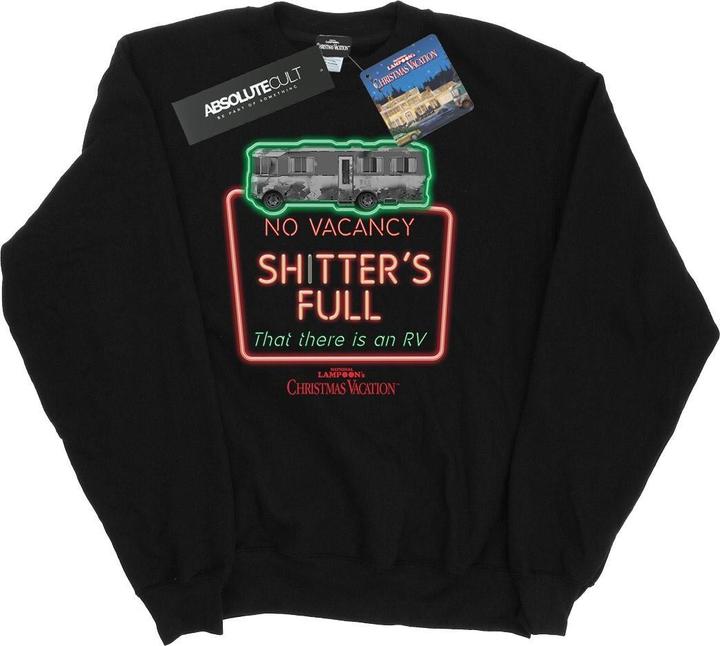 Image du produit National Lampoon´s Vacation National Lampoon's Christmas Vacation - Sweat GREYSCALE NO VACANCY - Homme (XL)