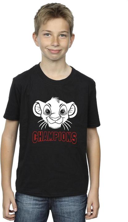 Image du produit Disney - T-shirt THE LION KING SIMBA FACE CHAMPION - Garçon (116)
