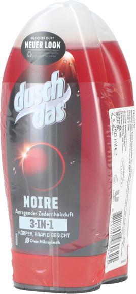 Actual product image duschdas 2x250ml Noire (250 ml)
