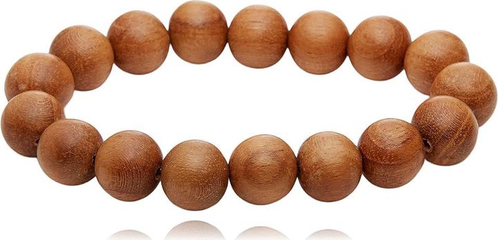Produktbild Leyda Walnussholz Armband (18 cm, Farbstein)