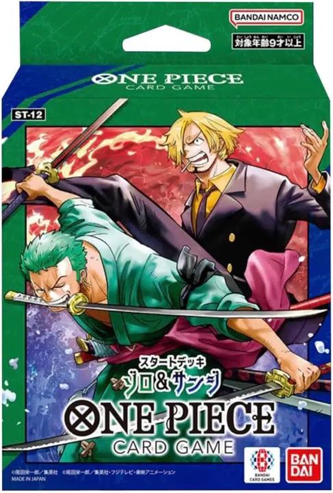 Immagine prodotto One Piece Mazzo iniziale Zorro & Sanji ST-12 - Gioco di carte - JPN (Giapponese, Pacchetto Booster)