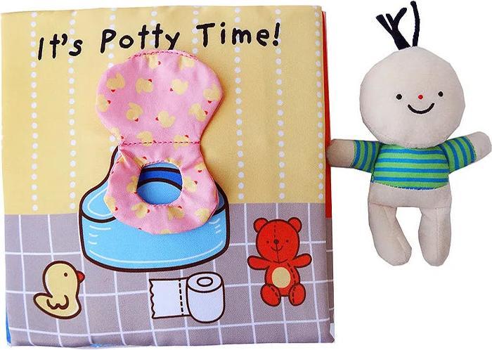 Produktbild Activity Board Kleinkind Baby Tuch Buch Bad Töpfchen Baby Buch Spielzeug 0-3 Jahre alt Pädagogische Aktivität Buch