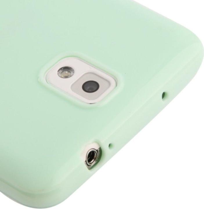 Actual product image König Design Protective cover TPU Case for mobile Samsung Galaxy Note 3 N9000 Light green (Samsung Galaxy Note 3)