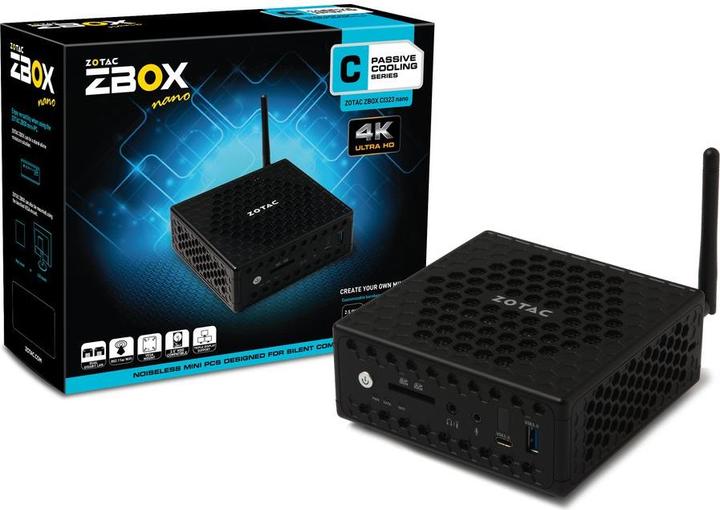 Actual product image Zotac Zbox Ci323 Nano (Intel Celeron N3150)