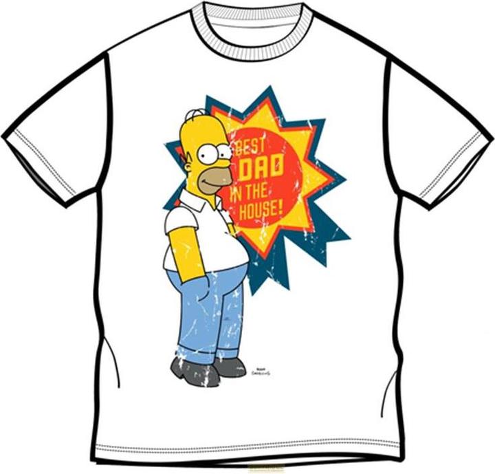 Image du produit Polymark Les Simpson - Best Dad - taille XL (XL)