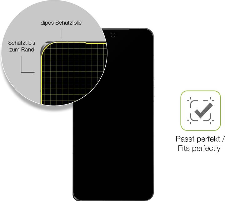 Immagine prodotto Dipos Full-Cover Pellicola Protettiva opaco (1 Pezzo/i, OnePlus 13)