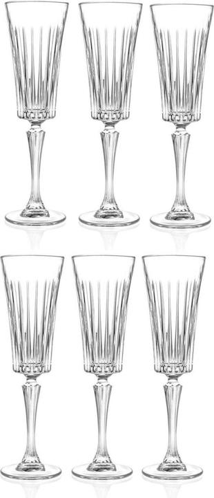 Produktbild Rcr Champagnerglas Timeless 6er Set (21 cl, 6 Gläser, Sektgläser)