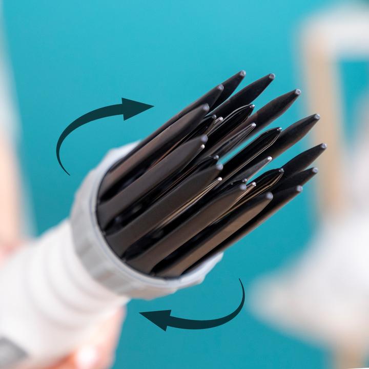 Produktbild InnovaGoods 3-in-1-Haartrockner, Styler und Lockenbürste Dryple 550 W