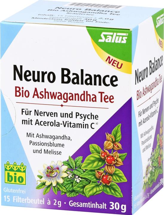 Actual product image Salus Neuro Balance Ashwagandha Tea Organic (30 g)