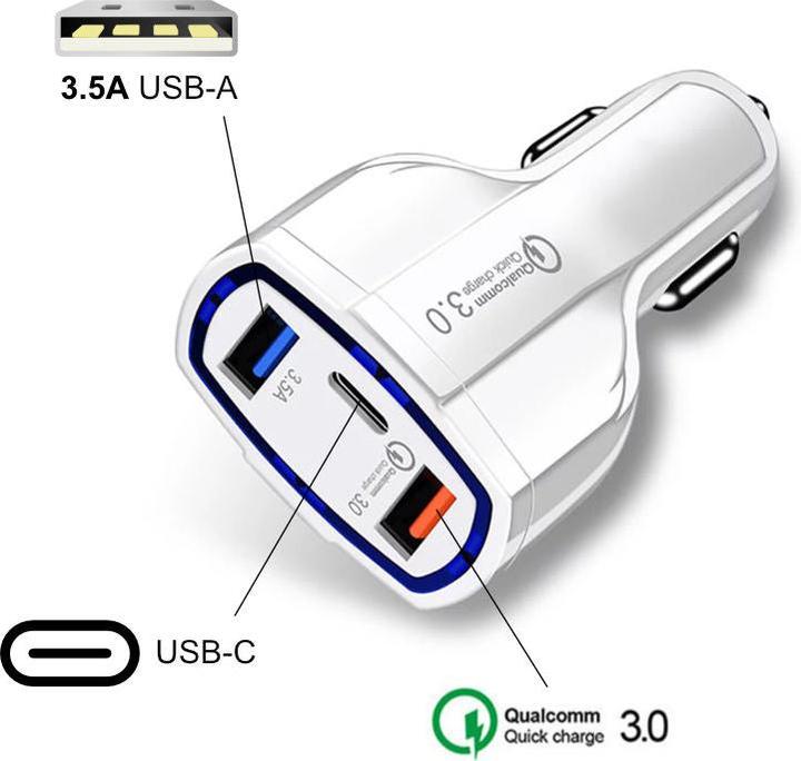Actual product image Hermex Car USB charger Car USB adapter Car USB charger Car USB adapter