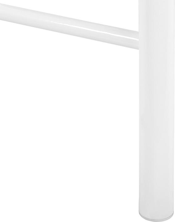 Image du produit Beliani Lit métallique blanc Sommier à lattes 140 x 200 cm ANTLIA (140 x 200)