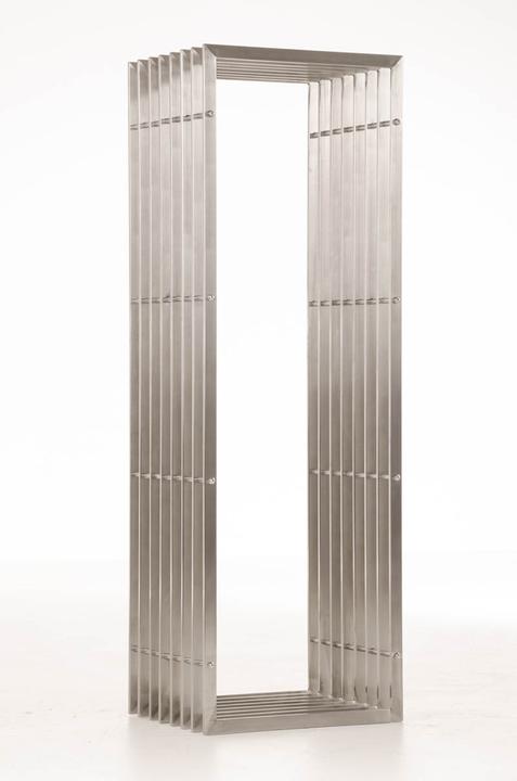 Image du produit CLP Support pour bois de chauffage Irving 40x50x150, acier inoxydable (40 x 50 x 150 cm)