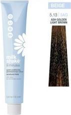 Actual product image Milk_Shake Vopsea permanenta rapida 9 Minutes 5.13, Castaniu Cenusiu Auriu, 100ml (5.13 Golden Ash Chestnut)