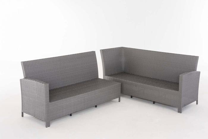Produktbild Swisshandel24 L Garnitur Minari Eisengrau, grau