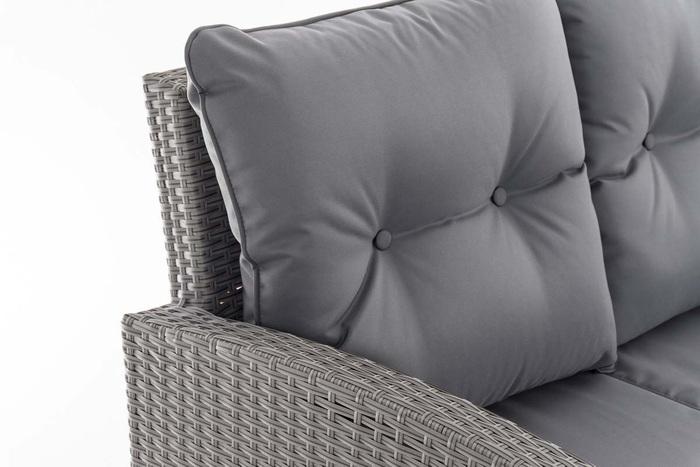 Produktbild Swisshandel24 L Garnitur Minari Eisengrau, grau