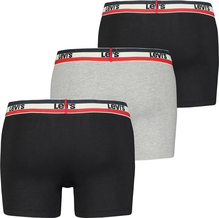Actual product image Levis Boxer shorts Casual Stretch MEN SPRTSWR LOGO BOXER BRIEF 3P (L, pack of 3)
