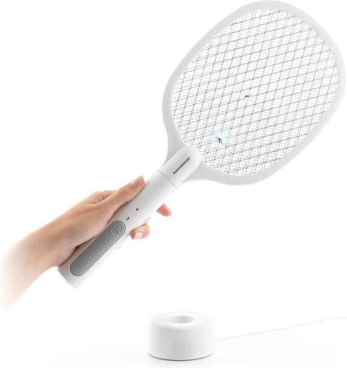 Produktbild InnovaGoods 2-in-1 elektrische Fliegenklatsche
