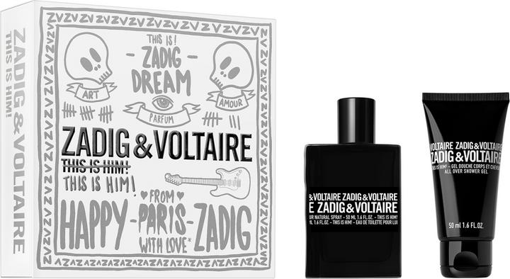 Produktbild Zadig & Voltaire This is Him! Christmas 2023 Eau de Toilette 50 / Shower Gel (Eau de Toilette, 100 ml)