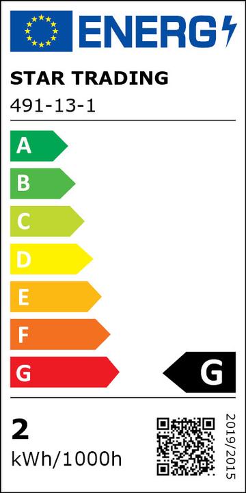 Label énergétique Star Trading Guirlande lumineuse Extra System 24 Flashing (5 m)