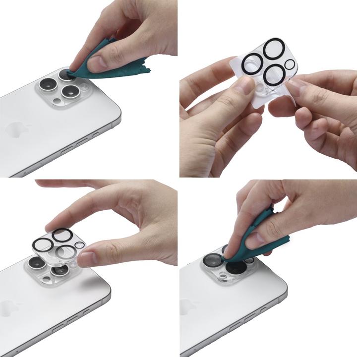 Image du produit Hama Cam Protect (1 pièce(s), Apple iPhone 16 Pro Max, Apple iPhone 16 Pro)