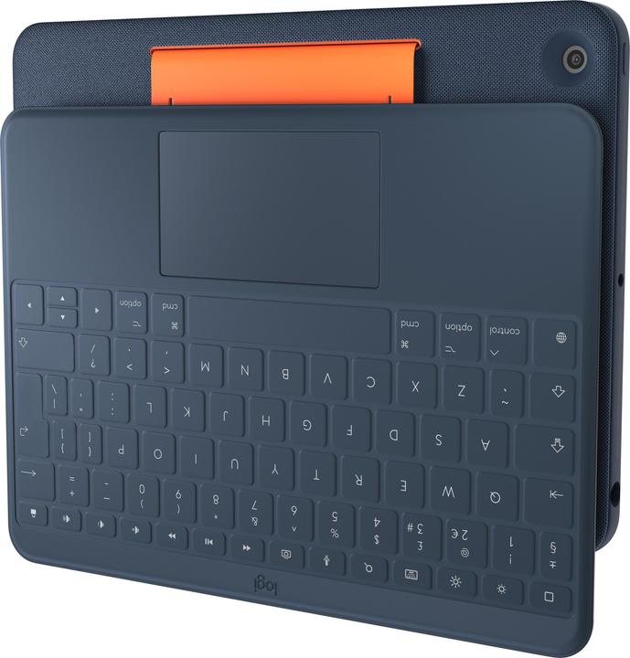 Produktbild Logitech Rugged Combo 3 Touch (DE, iPad 2020 (8. Gen), iPad 2021 (9. Gen), iPad 2019 (7. Gen))