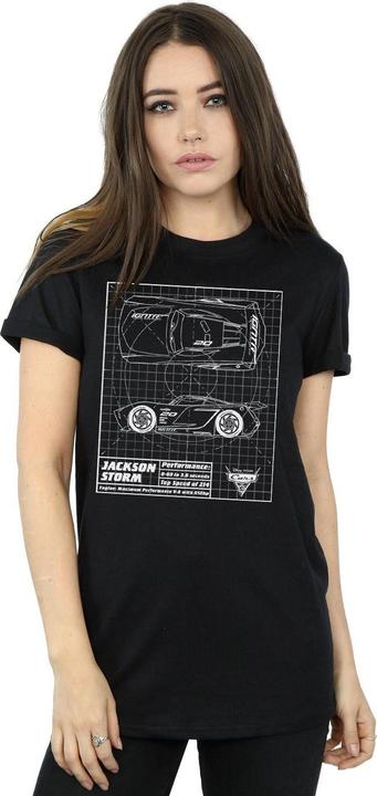 Produktbild Disney Cars Jackson Storm Blueprint TShirt (XXL)