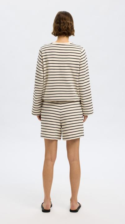 Produktbild Selected Femme Streifen Højtaljede shorts (S)