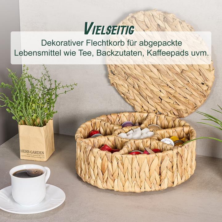 Immagine prodotto Relaxdays Scatola porta-tè-e-tisane