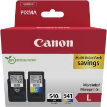 Actual product image Canon PG-540Lx2/CL-541XL Ink Cartridge (M, FC, C, Y)