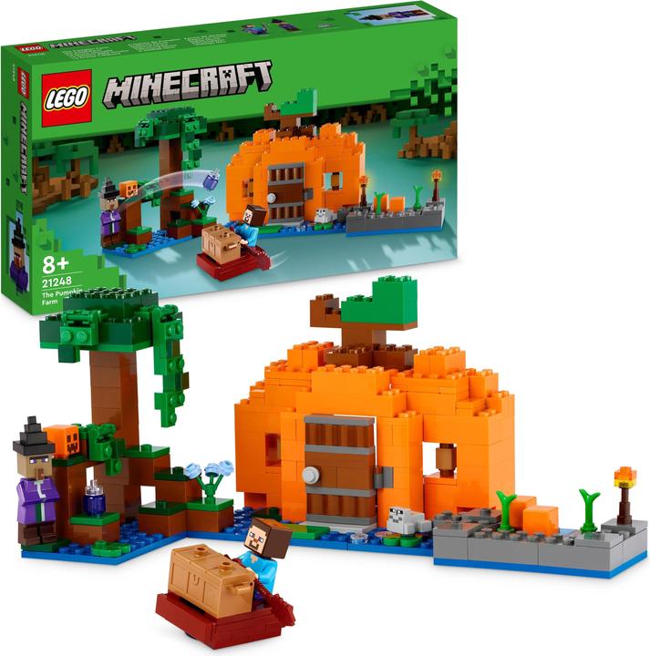 Produktbild LEGO Die Kürbisfarm (21248, LEGO Minecraft)