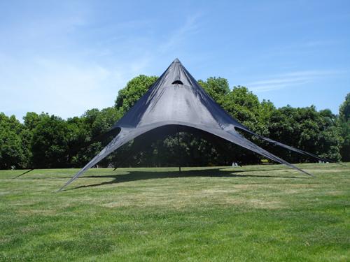 Immagine prodotto CLP Tenda a stella 10m, nera (10 cm, 1000 cm)