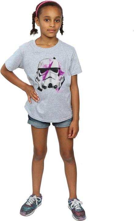 Produktbild Star Wars Stormtrooper Command Sketch TShirt Mädchen (140, 146)