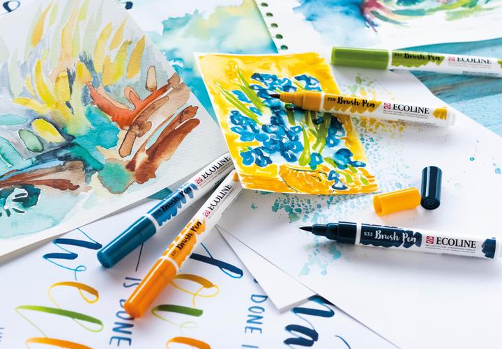Immagine prodotto Talens Penna a pennello Ecoline (Blu oltremare, 1 x)