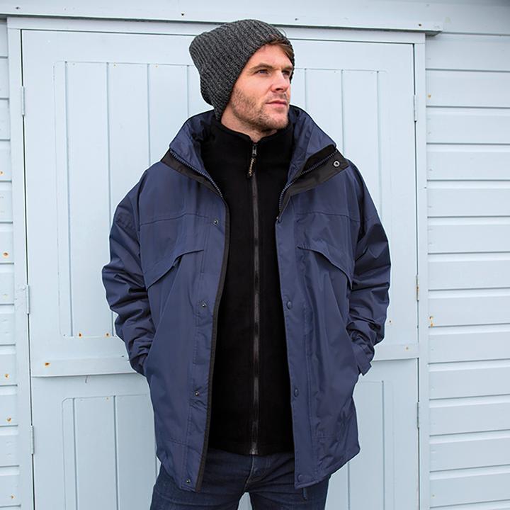 Actual product image Regatta 3in1 StormDri jacket with zip and press studs water-repellent windproof (S)