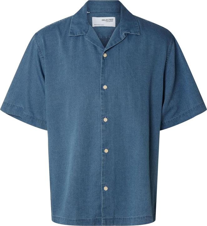 Image du produit Selected Homme Chemise en jean à manches courtes (S)