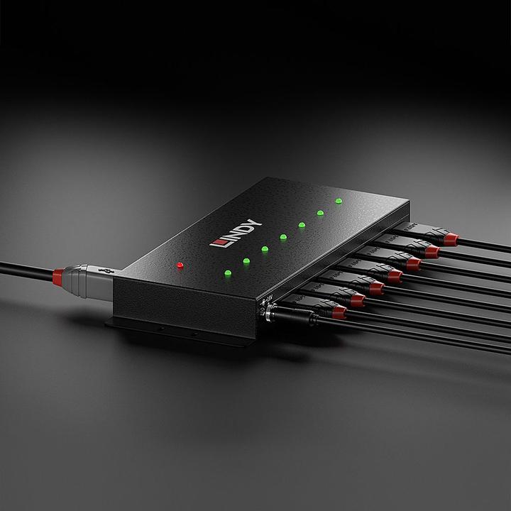 Produktbild Lindy E/A-HUB USB3 7PORT/43128 (USB-B, 7 Ports)