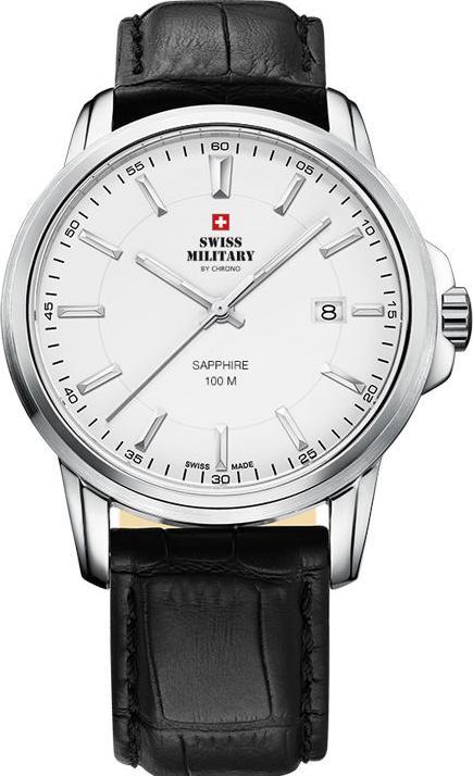 Swiss Military quartz (Montre analogique, 40 mm)