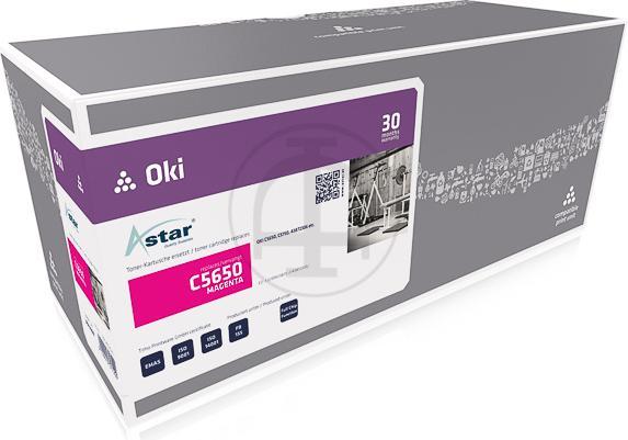Produktbild Astar Magenta - compatible - Tonerpatrone - für OKI C5650dn (M)