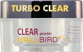 Produktbild BrillBird Refill Turbo Clear Acryl Pulver 140 ml