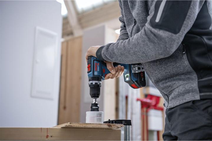 Actual product image Bosch Professional GSB 18V-90 C cordless impact drill (2x4.0Ah ProCore, GAL 18V-40, L) (Rechargeable battery operated)